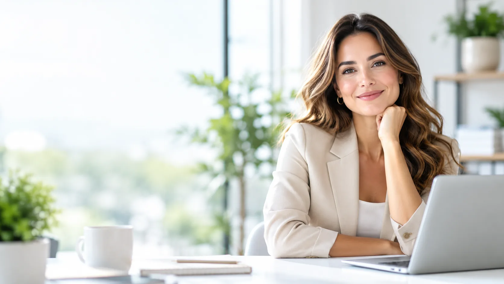 Business professional in a modern office